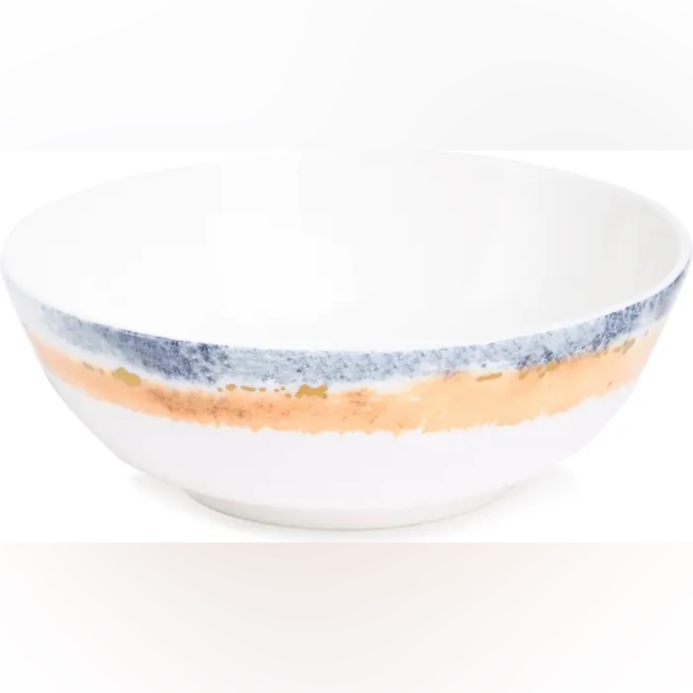 Set of 2 Lenox Watercolor Blue Bowls